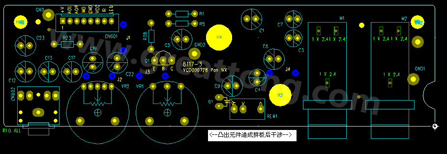 PCB設(shè)計(jì)案例分析：凸出元件對拼板設(shè)計(jì)的影響