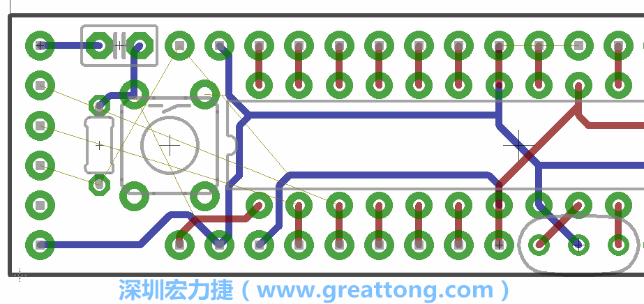 4.1. 把剩下的元件移動(dòng)到電路板工作區(qū)上。