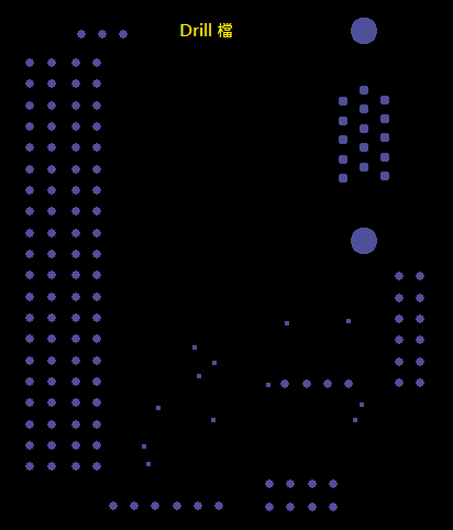 產(chǎn)生Drill File及 Map File 的Gerber 檔案，此會產(chǎn)生描述此PCB所用到的鉆孔的孔徑尺寸及鉆孔的座標資訊。