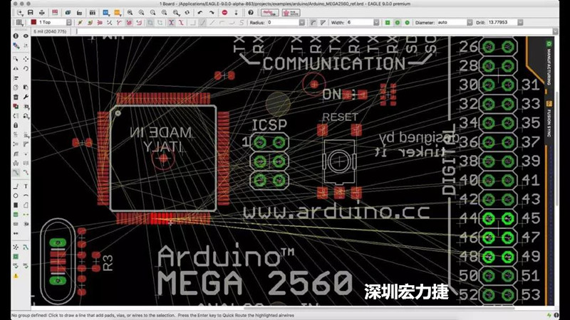 CadSoft EAGLE是一款專業(yè)的印刷電路板(PCB)設(shè)計(jì)軟件，低成本、便于使用、功能強(qiáng)大。