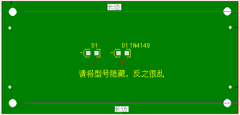 關(guān)于絲印和標識